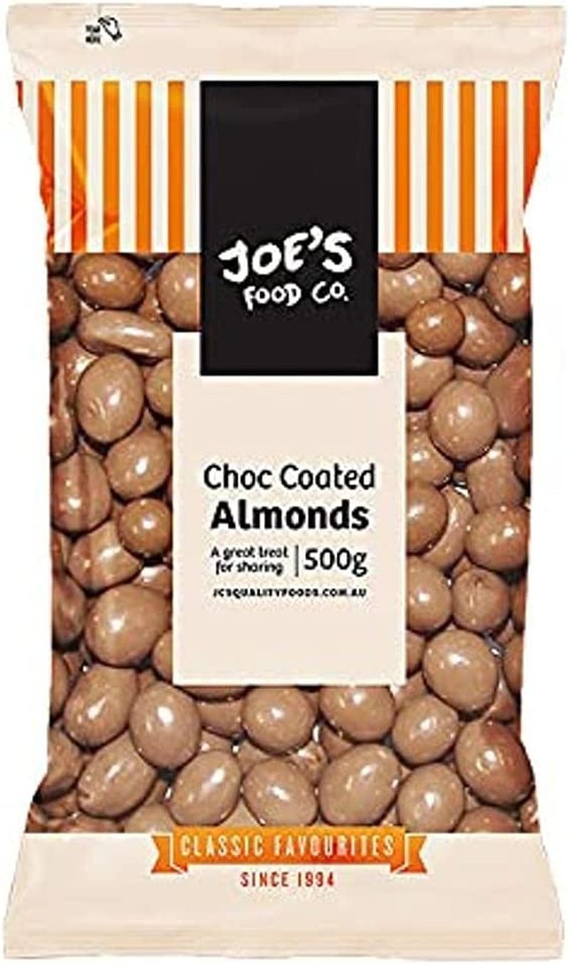 Joe'S Food Co. Chocolate Coated Almonds, 400G image number 2