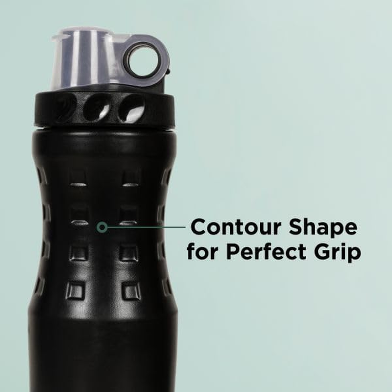 Nivia G 20-20 Sippers Water Bottles for Men & Women (Blue, Capacity - 650 Ml) | Material - Plastic | for Sports | Cycling | Gym | Running | Training | Gym Water Bottles | Kids Water Bottles image number 3