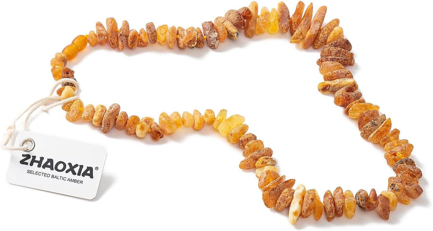 Amber Collar for Dogs and Cats - 100% Natural Baltic Amber Beads - 29Cm image number 2