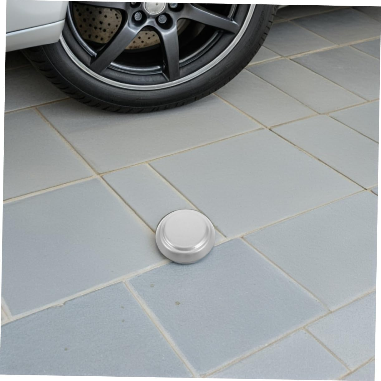 BESTYASH 4Pcs Car Wheel Center Hub Caps Metal Protection Cover Tire Center Protection Cap for Truck Auto Vehicle image number 4