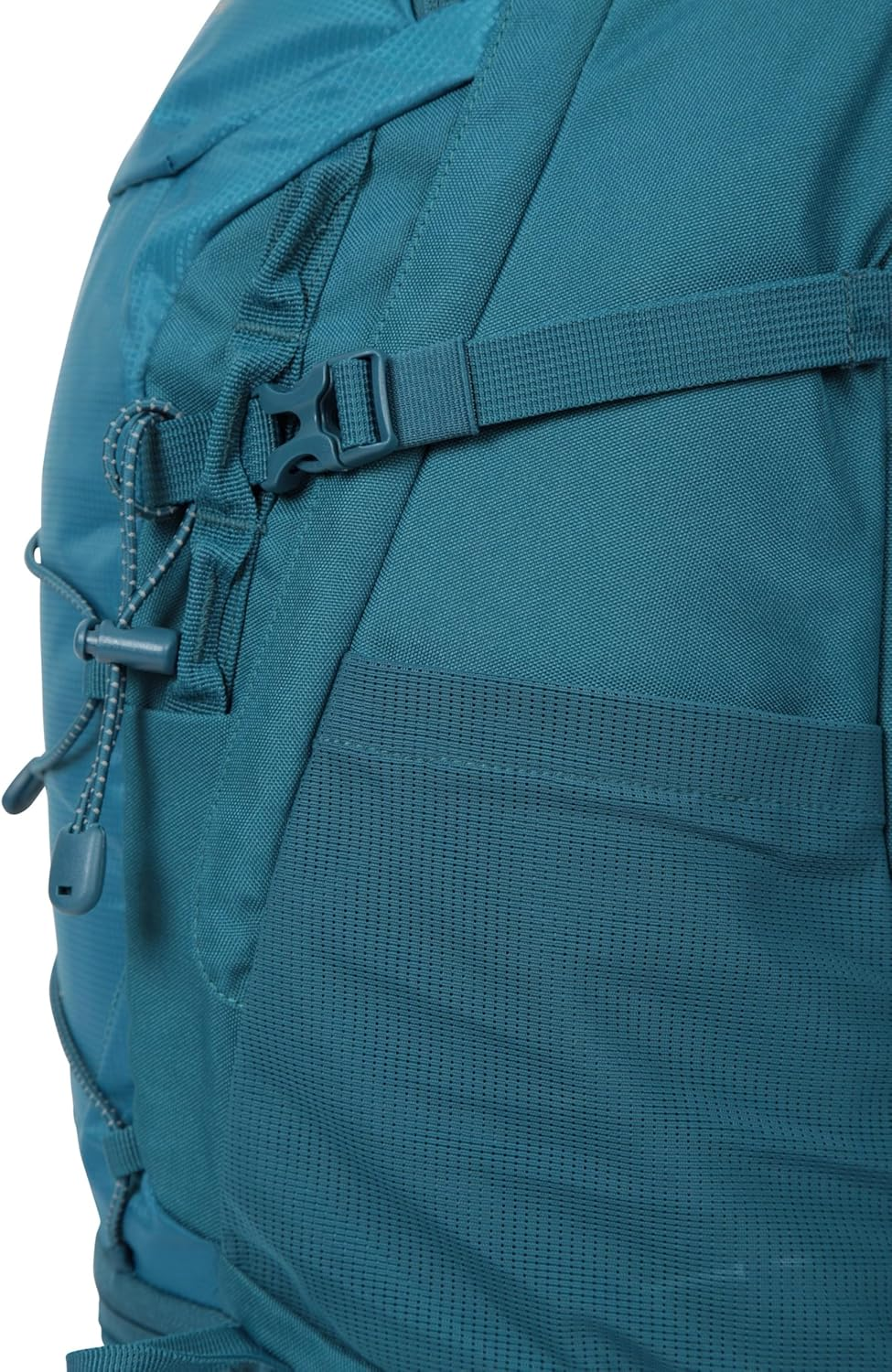 Mountain Warehouse Pace 30L Rucksack - Hydration Compatible Backpack, Airflow Back System Rucksack, Packaway Rain Cover - for Travelling, Camping, Hiking - Grey image number 2