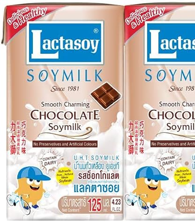 Lactasoy Chocolate Flavor Soy Milk 125 Ml