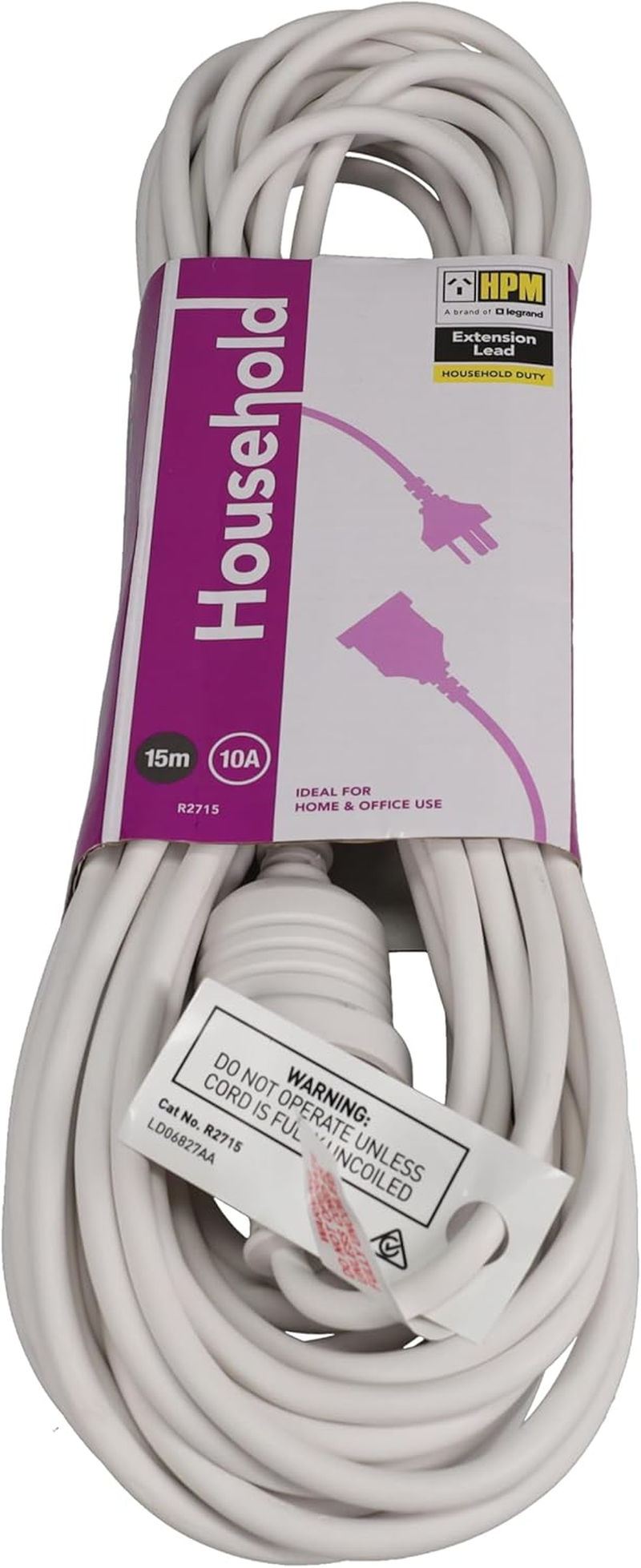 HPM Household Duty Extension Lead 15M