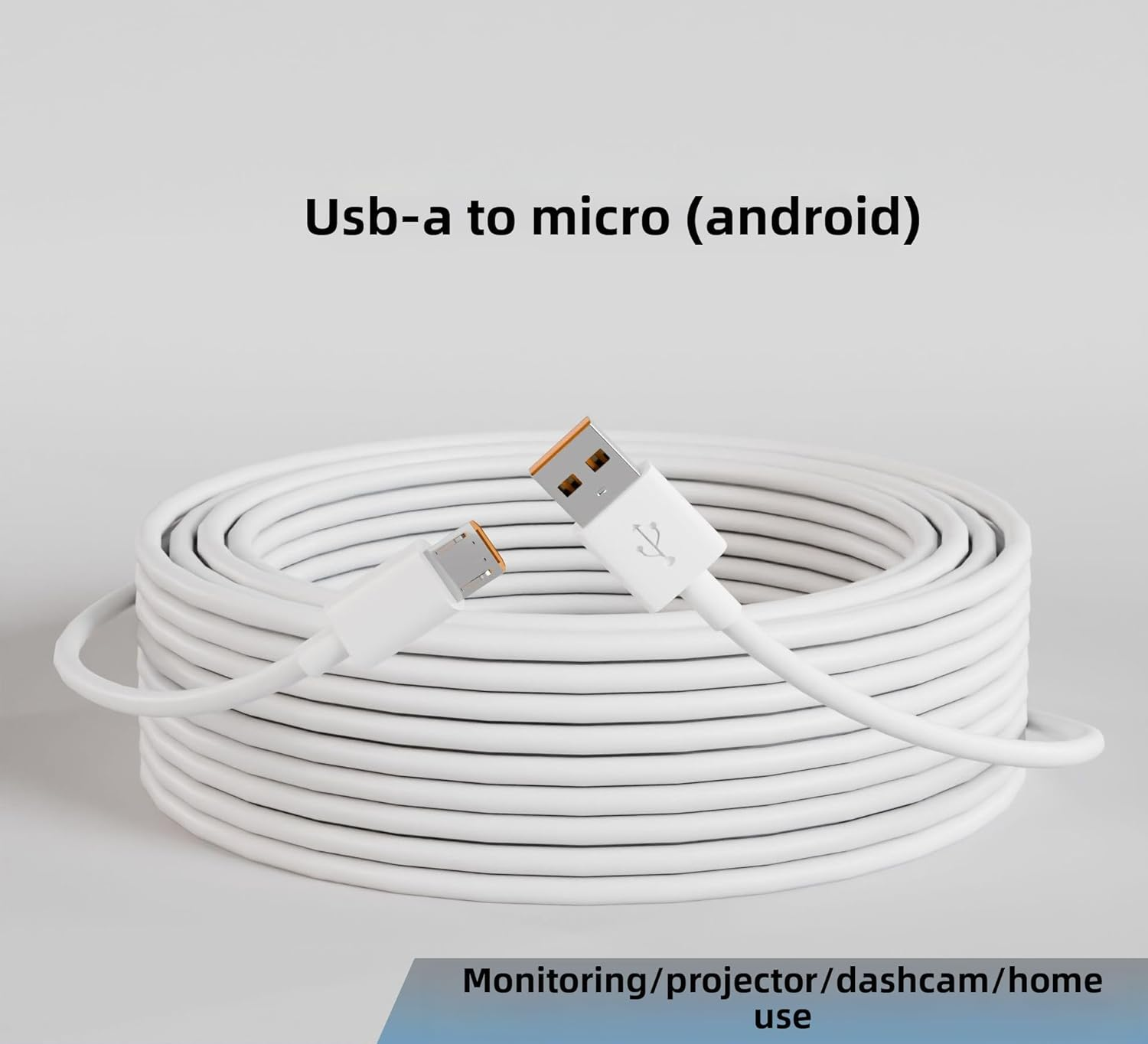 10M Micro USB Charging Cord Power Cable for Wyze Cam V4, V3,Wyze Og,Wyze Cam V3 Pro Security Cameras and More image number 4