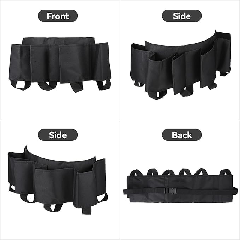 2Pcs 6 Cans Beer Belt Portable Drinker Beer Soda Can Belts,Portable Beer Holder Belt Holds 6 Cans,Portable 6 Cans Drink Soda Can Waist Belt Holder,6 Cans Beer Soda Can Holster Belt Beer Waist Pack image number 2