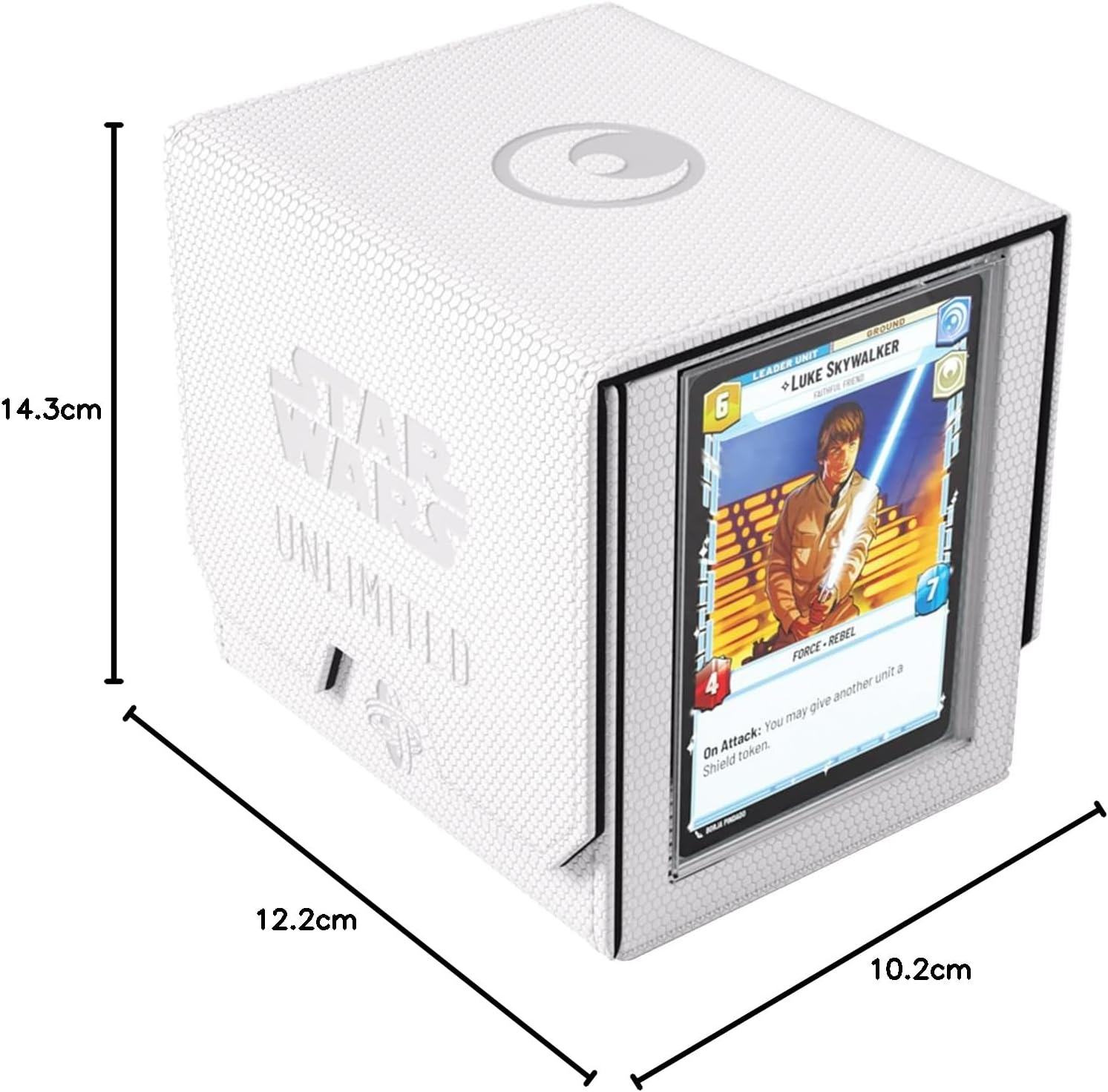 Gamegenic Star Wars Unlimited Deck Pod - White/Black image number 1