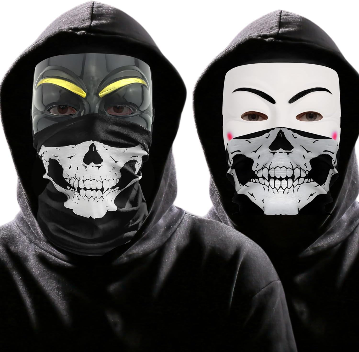 Primary Shipments Spy Ninjas Inspired Project Zorgo PZ9 PZ Cloaker Compaitble Hacker Mask Set of 4 image number 1