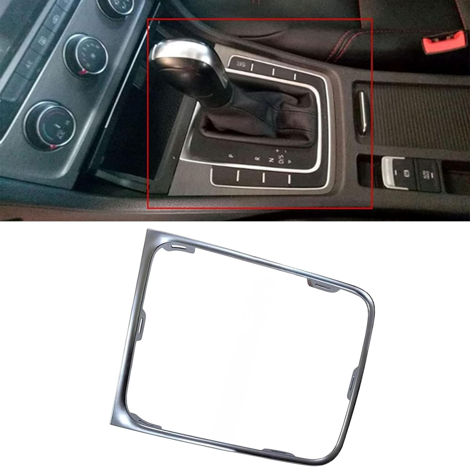 ANBOO Gear Surround Trim Frame for VW Volkswagen DSG Golf MK 7 7.5 E Golf Right Hand Drive RHD 5GG713203A image number 3