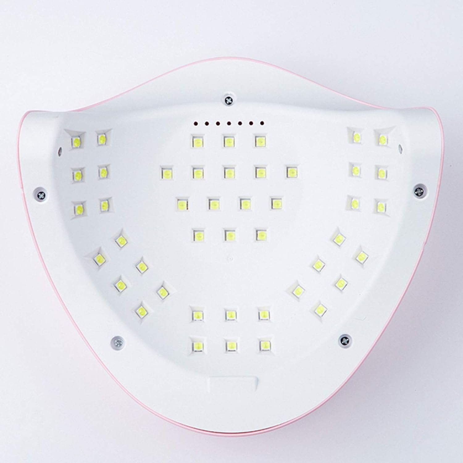 Professional Nail Tools Nail Lamp-120W, Professional Nail Baking Lamp Quick-Drying, 4 Timers, Phototherapy LED for Nail Dryer Suitable for Home and Salon Use (Color : White) image number 1