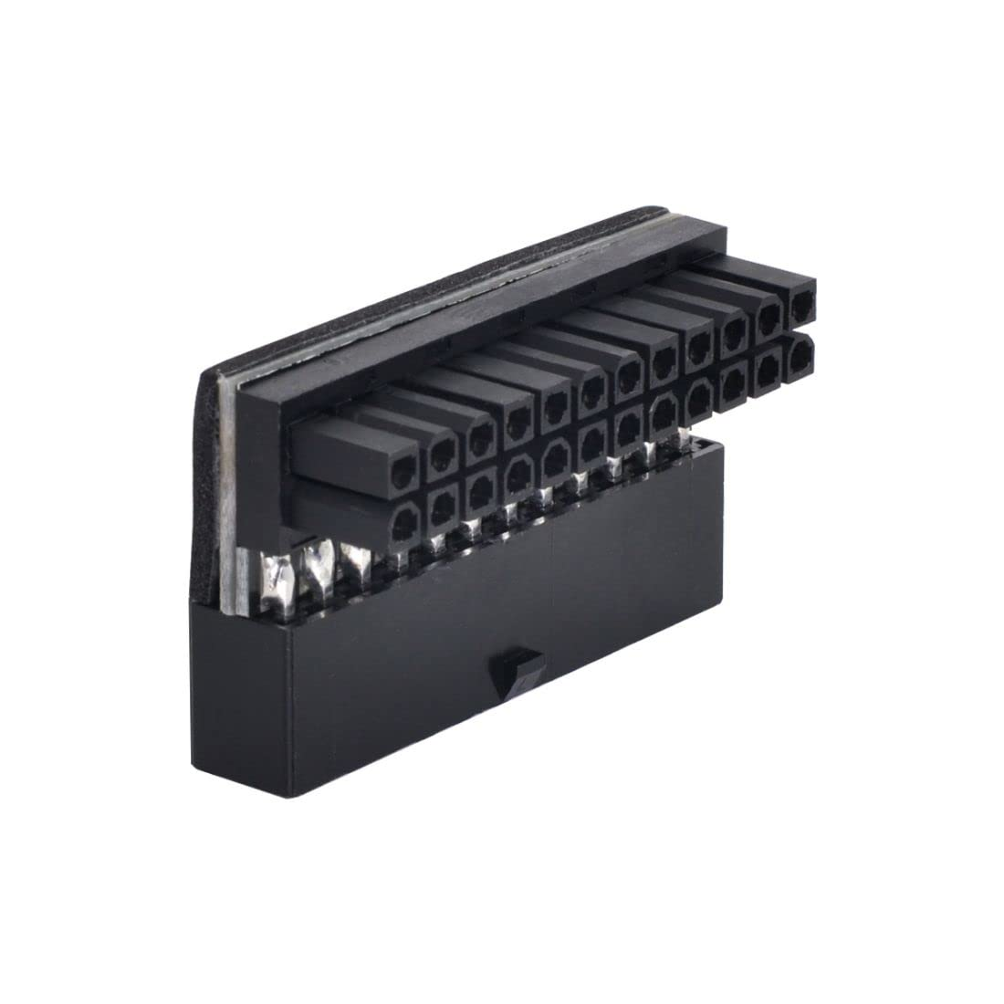 Chenyang ATX 24Pin Male to Female 90 Degree Angled Mainboard PSU Power Supply Header Direction Gender Changer Connector Adapter image number 4