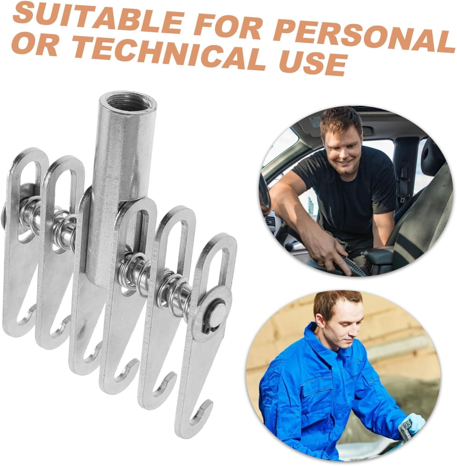 Alipis Metal Hook Dent Puller Kit Auto Body Tools for Dent Removal Trim Removal Tool image number 3