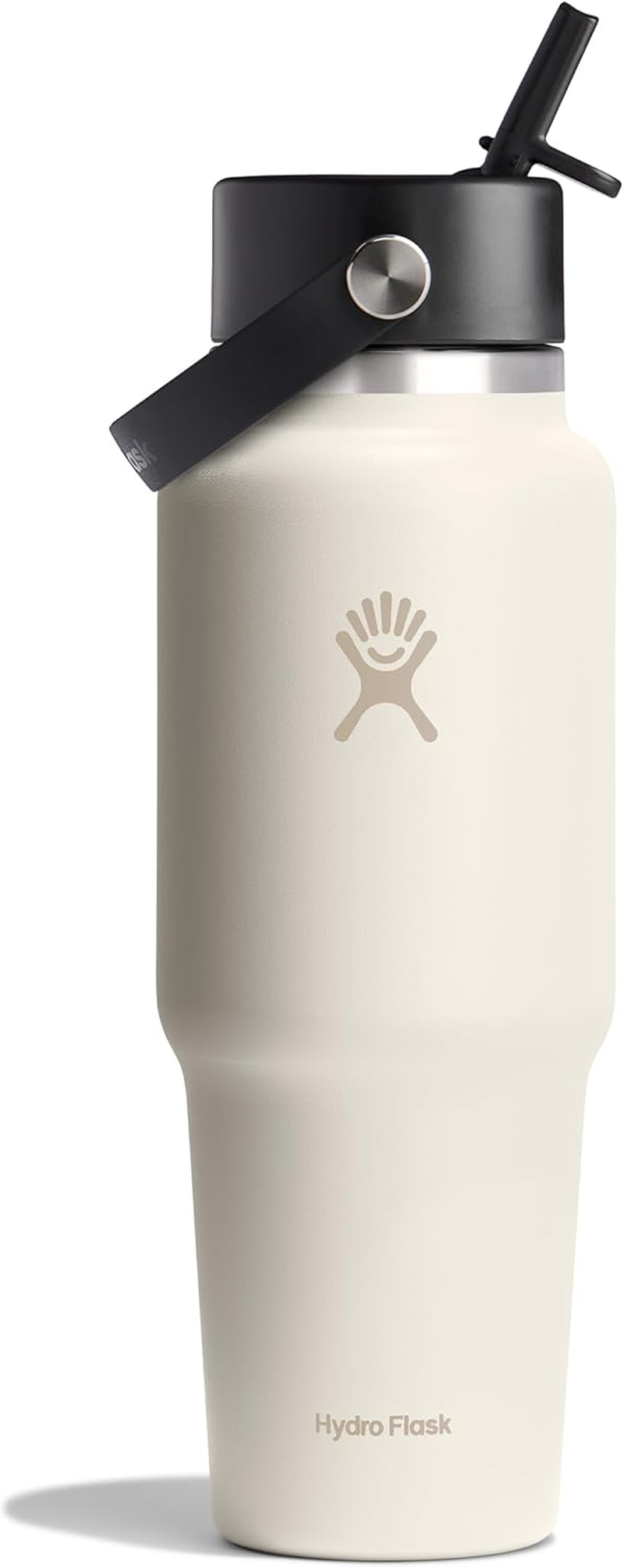 Hydro Flask 32 Oz Wide Flex Straw Travel Bottle Ivory - Agave image number 6