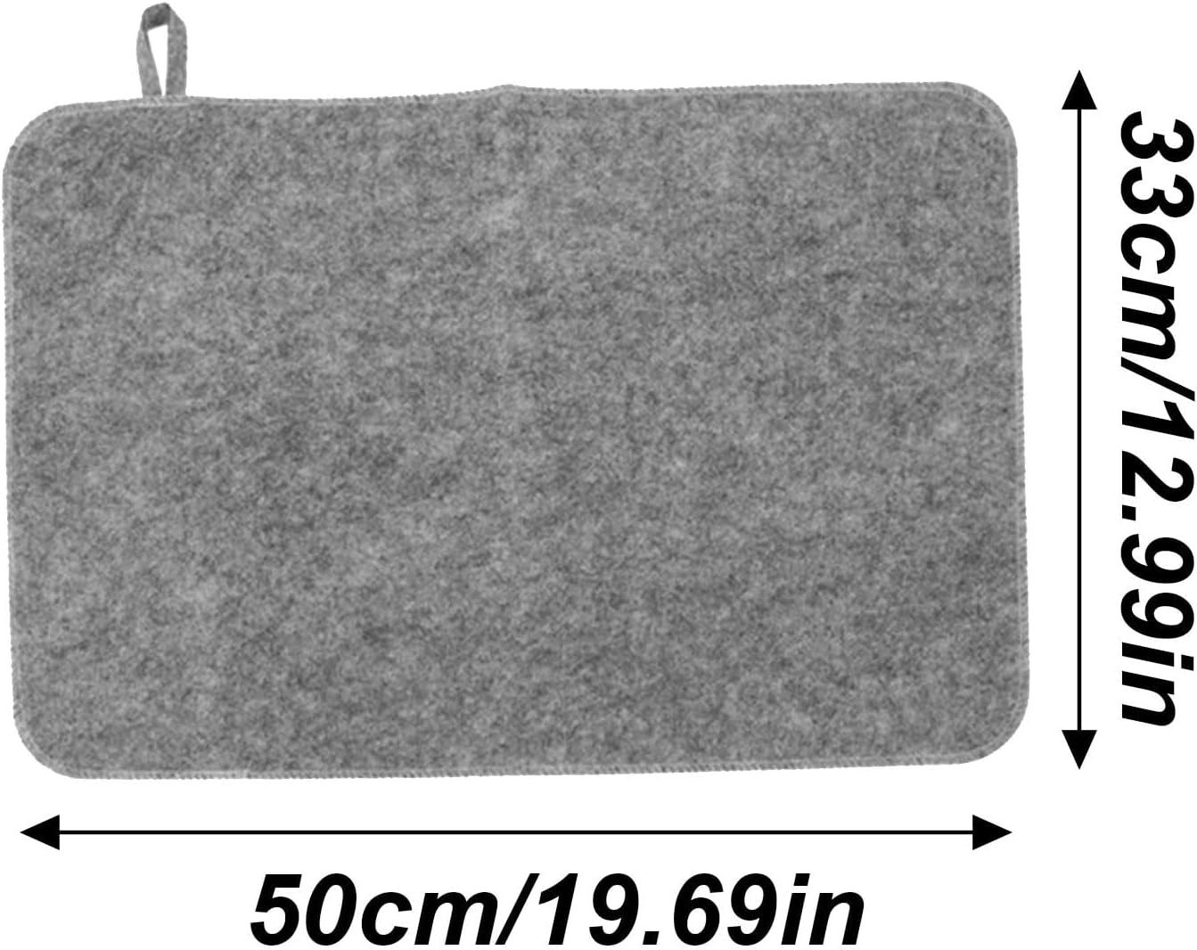 Lmyit Sauna Mat - 2X Soft Felt Steam Sauna Floor Mat,Sauna Accessories, Steam Room Heat Insulation Mat Water Absorbent Protector Pad for Home and Spa image number 3