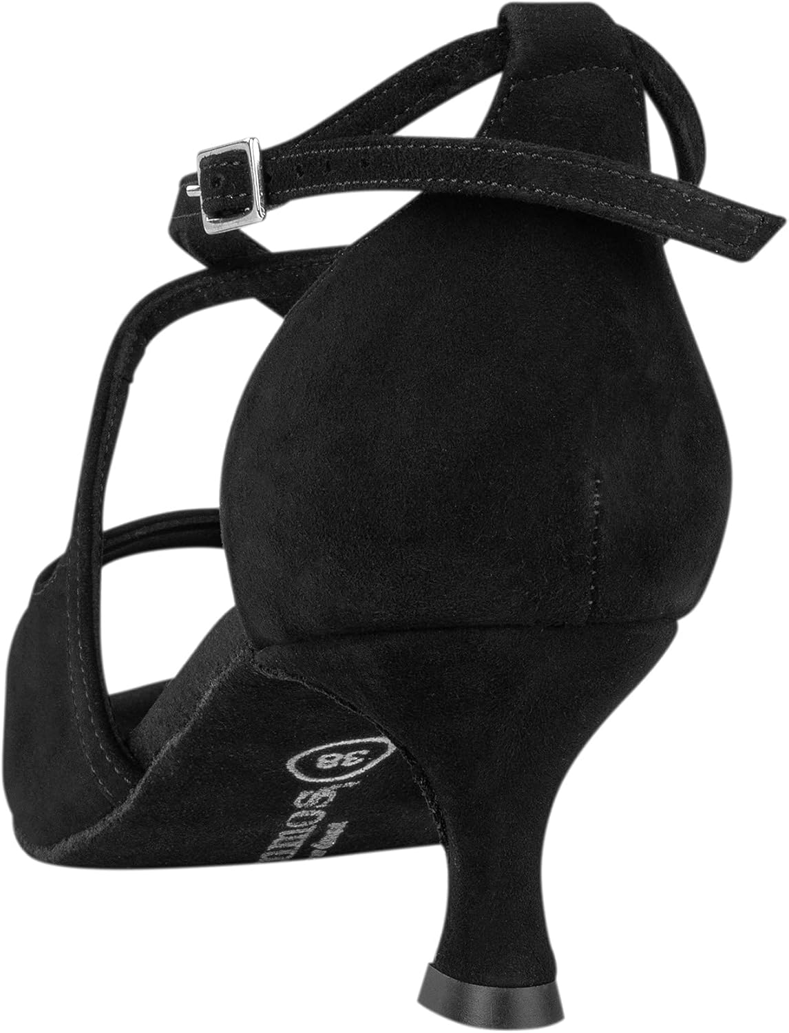 Rummos Women'S Dance Shoes R545 - Nubuck Black - Medium (Normal) - 5 Cm Flare Heel - Made in Portugal image number 5