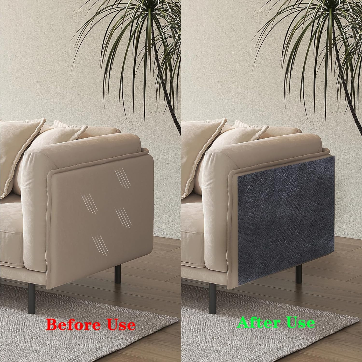 Cat Scratching Mat, Self-Adhesive Cat Scratching Mat, Wall Cat Scratching Mat, Scratching Mat for Cats, Scratching Mat, Couch for Cat Scratching Posts, Cat Toys or Cat Beds image number 1