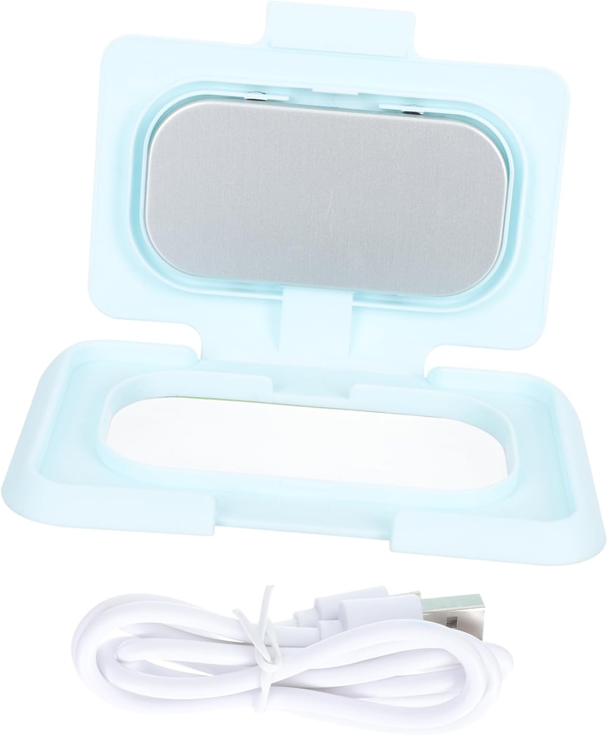Abaodam Portable Baby Wipe Warmer USB Cord, Pink Wet Tissue Heating Device for Travel and Car Use, Convenient Boys and Girls Wipes Thermostat image number 6