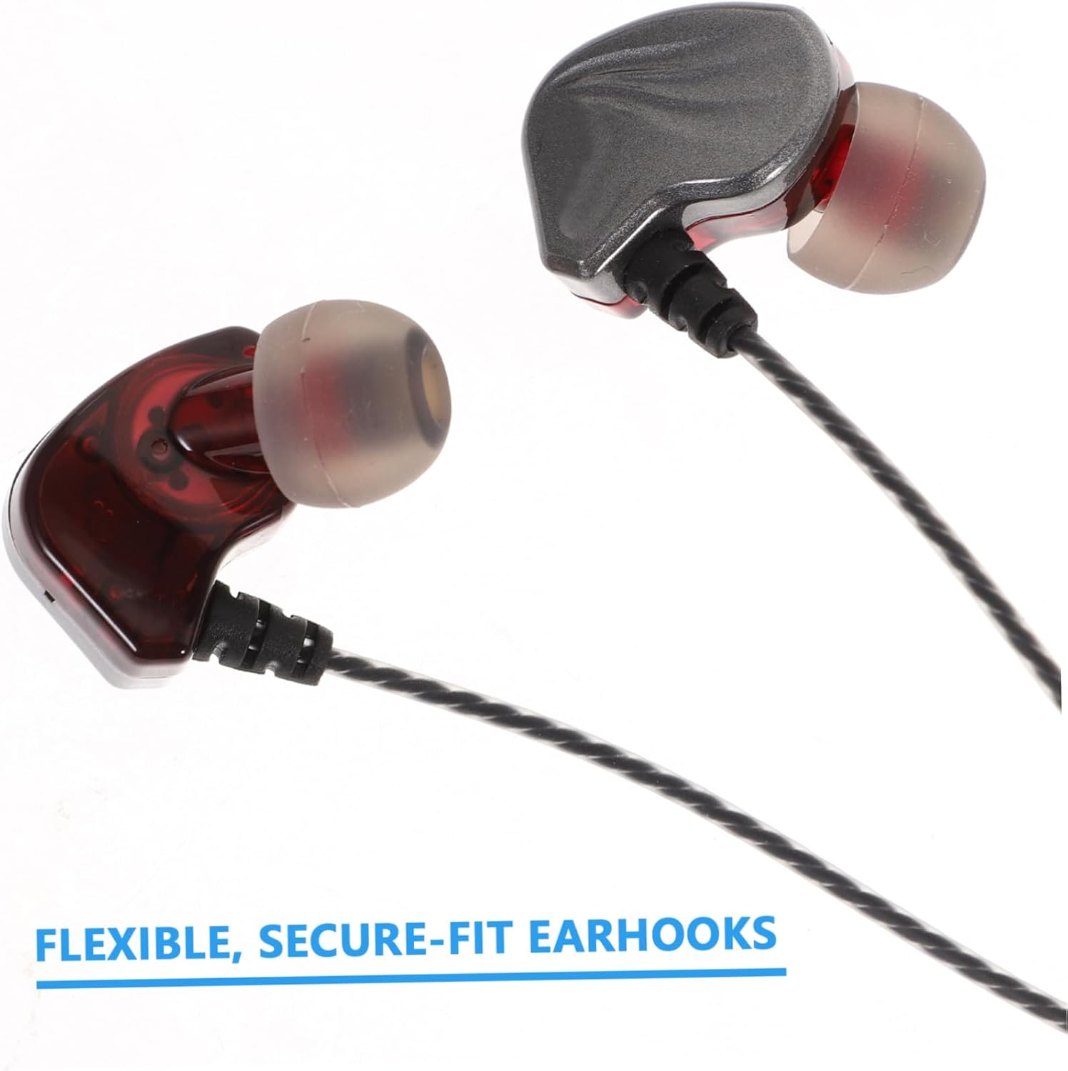 MOLUCKFU In-Ear Type-C Earphones with Mic Subwoofer Bass Headset for Gaming and Audio Compatible with Phones and Tablets Grey image number 2