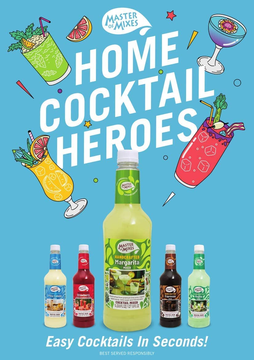 Master of Mixes Espresso Mixer Martini, 1 L (Pack of 1) image number 2