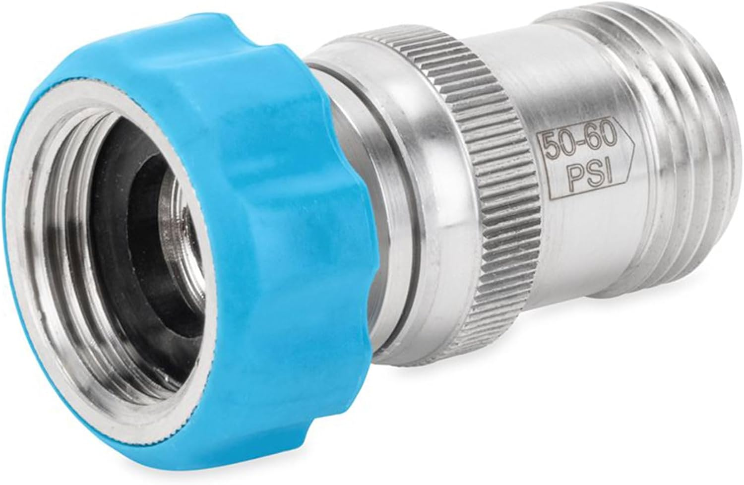 Camco Flow Stainless-Steel Regulator, Protects RV Plumbing High Pressure Water, Compatible with 3/4" Garden Hose Threads, 40054 image number 4