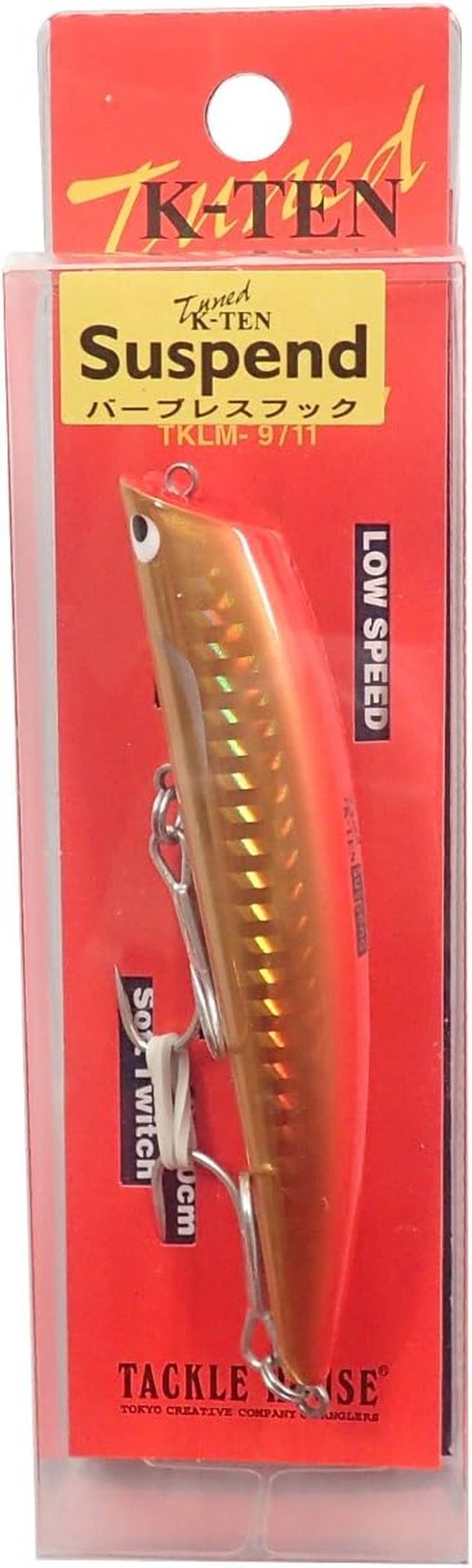 Tacklehouse Minnow Tuned K-Ten TKLM Ripless Minnow SP 3.5 Inches (90 Mm) 0.45 Oz (12.5 G) Suspended TKLM90SP Lure - Pearl Chart 103 image number 6