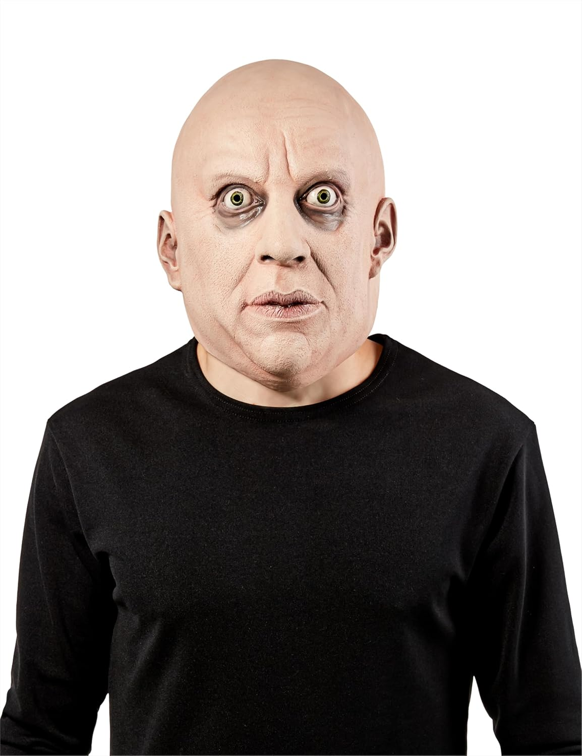 Uncle Fester Overhead Mask for Adults - Wednesday (Netflix) image number 6