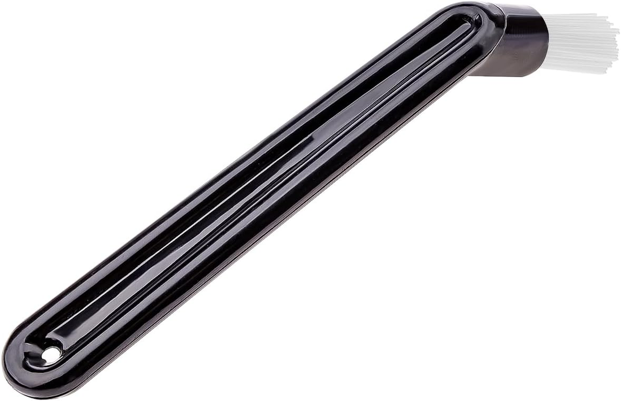 Folmywy Coffee Machine Cleaning Brush 15Cm Professional Espresso Cleaner Black Short Handle Nylon Barista Tool for Group Heads Scoop Tamper Portafilter Shower Screen image number 2