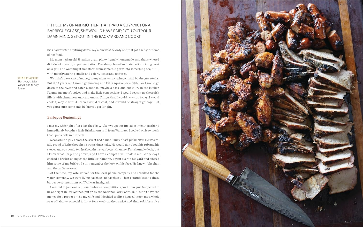 Big Moe'S Big Book of BBQ: 75 Recipes from Brisket and Ribs to Cornbread and Mac and Cheese image number 1
