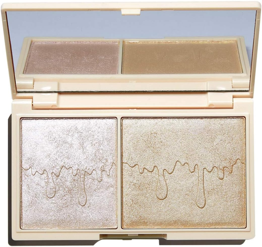 I Heart Revolution Rose Gold Glow Mini Chocolate Highlighter Palette