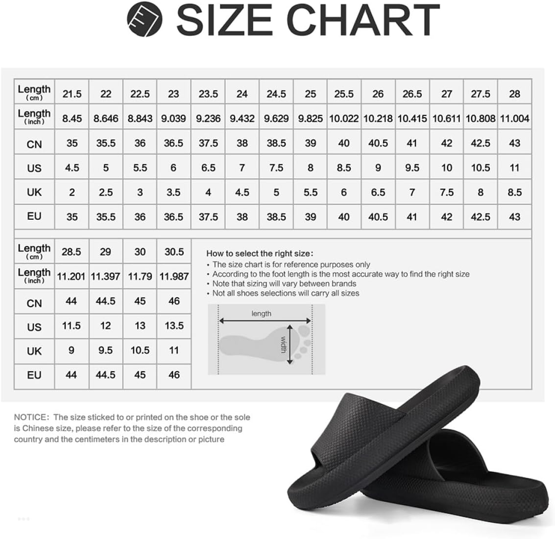 Holibanna Unisex Household Summer Slippers Non-Skid Breathable Indoor Shoes Black Thick Sole Slip-Resistant Footwear for Home Use Size 40-41 image number 4