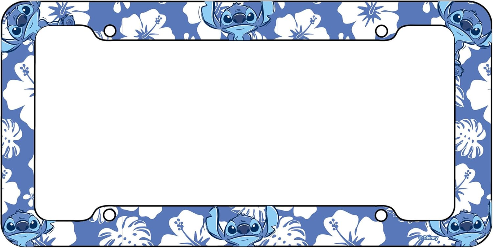 Chroma 42520 Blue Stitch Hibiscus Plastic Frame image number 1