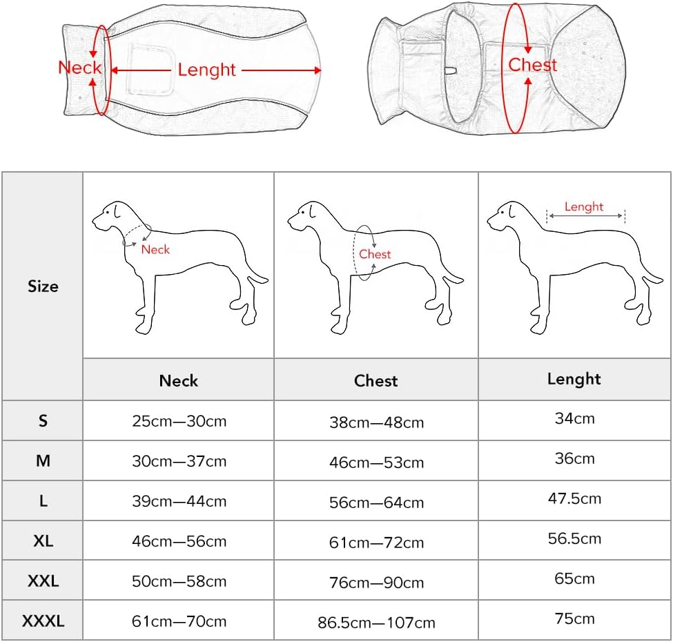 Dog Coats Waterproof-Lightweight Dogs Raincoat Adjustable Vest Reflective Pet Jacket Warm Dog Cloth (Green, X-Large) image number 6