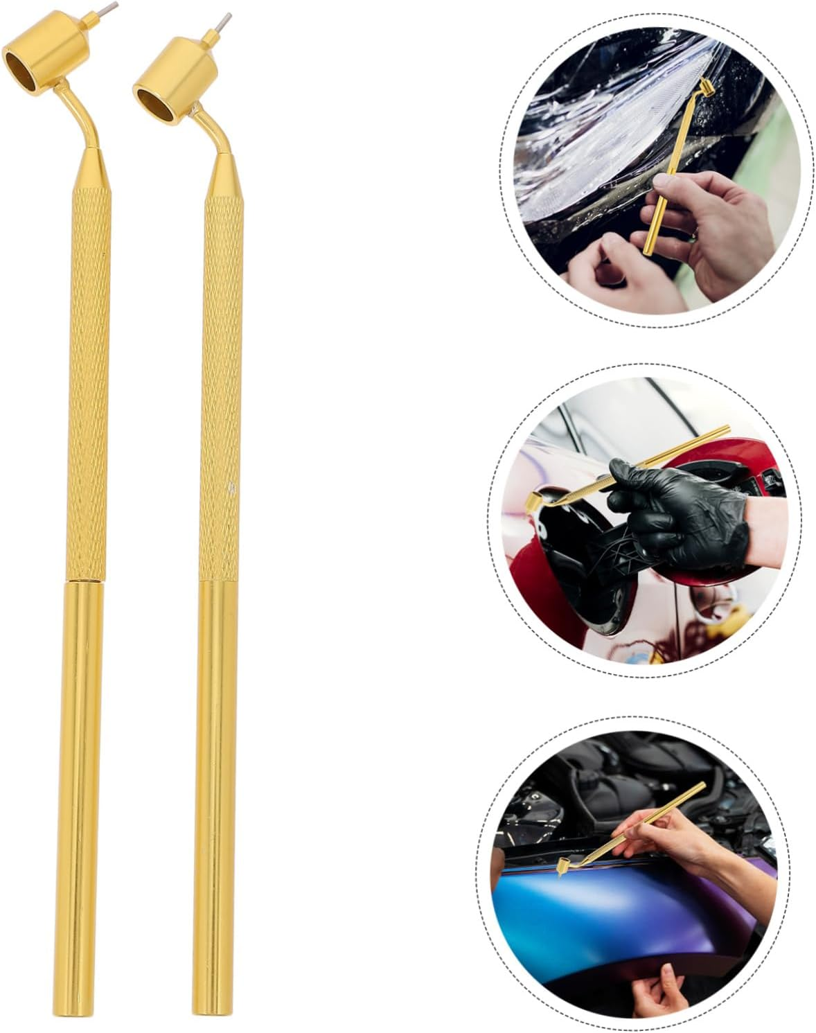 OSALADI 2Pcs Precision Touch-Up Paint Pens Refillable Fine Tip for Car Detailing Home Improvement Art Projects image number 6