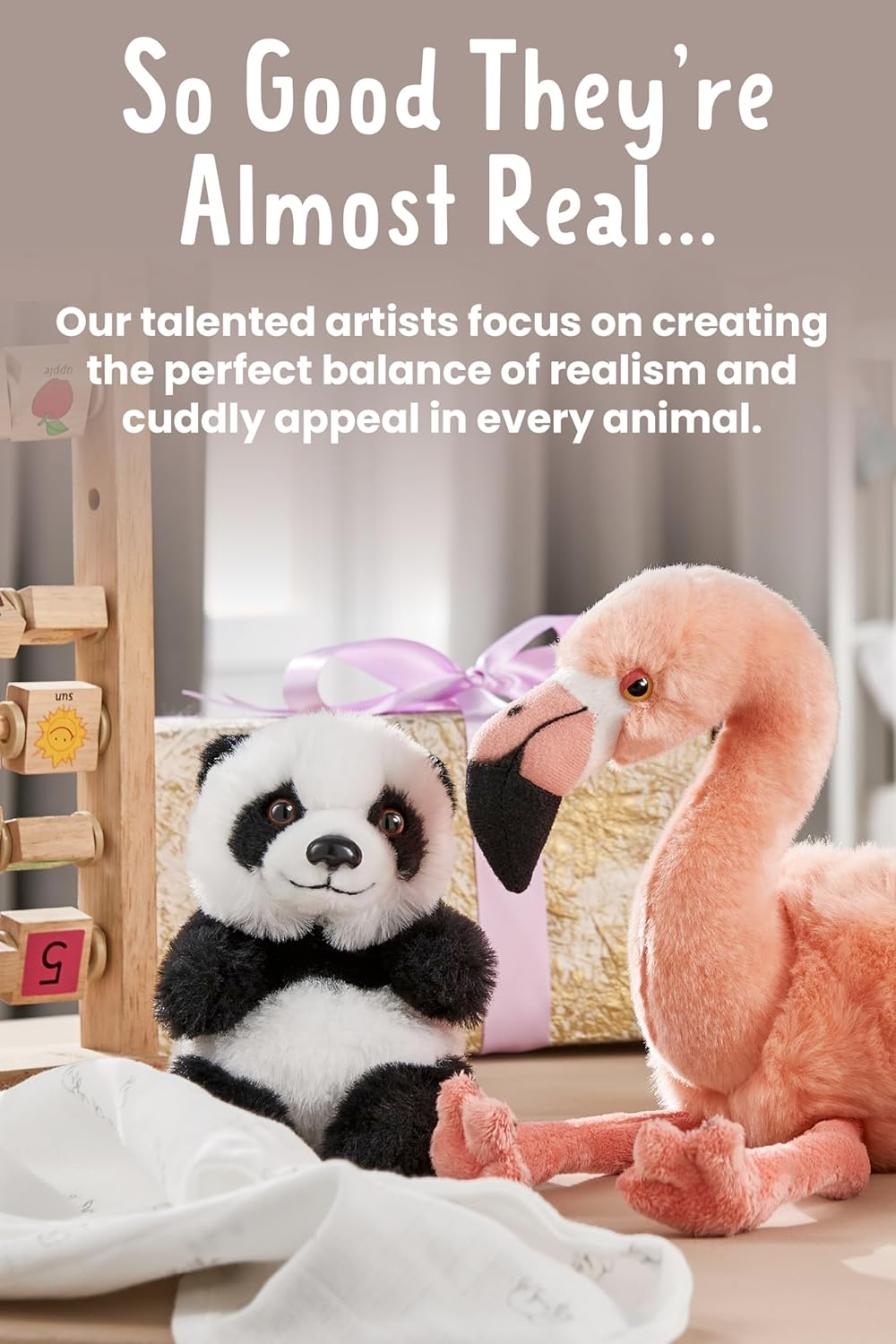 Living Nature Baby Koala Stuffed Animal Plush Toy | Fluffy and Cuddly Jungle Animal | Soft Toy for Newborns and Babies | Naturli Eco-Friendly image number 1