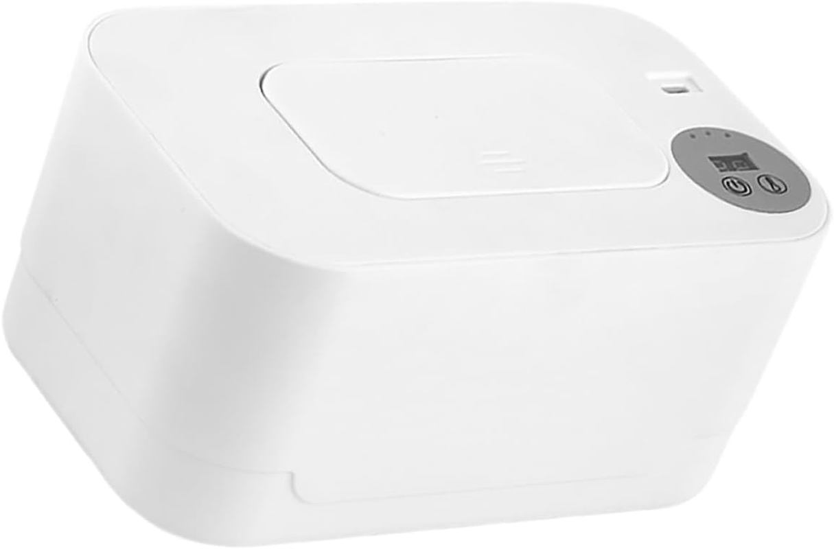 Yardenfun Wipe Warmer Dispenser Portable Reusable Wipes Container Warmer for Bathroom Travel Large Capacity image number 6