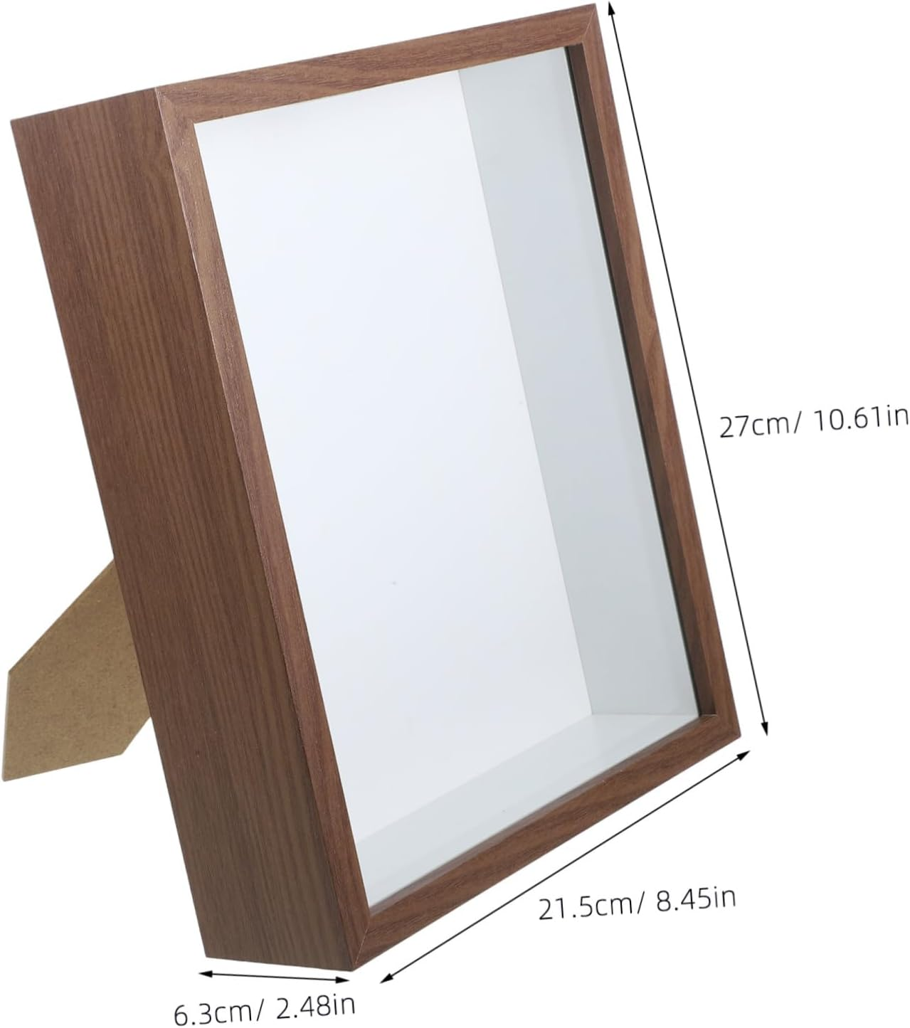 Alipis Travel Adventure Archive Box Decorative Case for Tickets Recipes Compact Storage Box image number 5