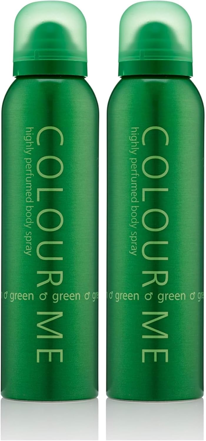 Colour Me Green - Fragrance for Men - 150Ml Body Spray, by Milton-Lloyd (Pack of 2)
