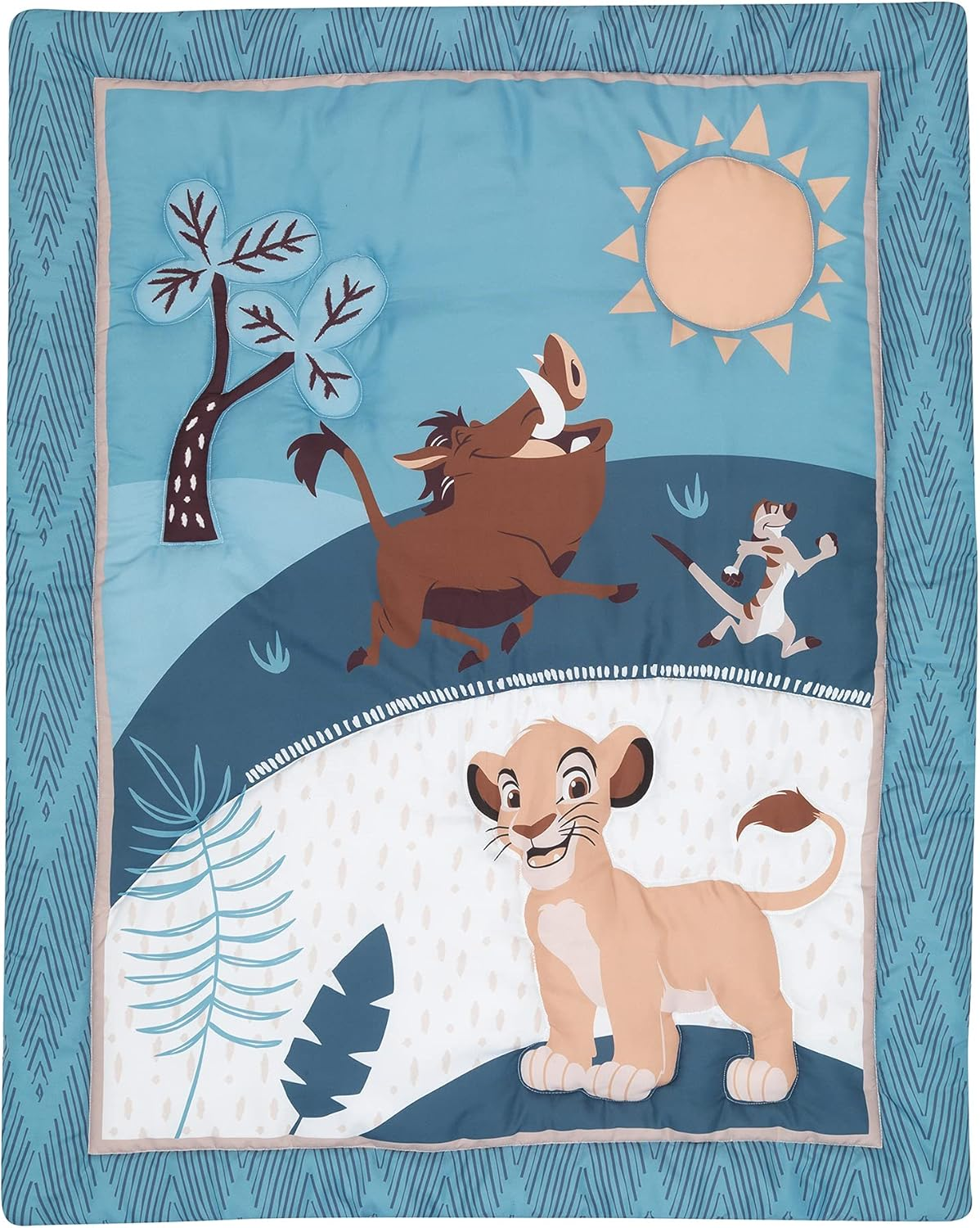 Lion King Adventure 3-Piece Mini Crib Bedding Set image number 4