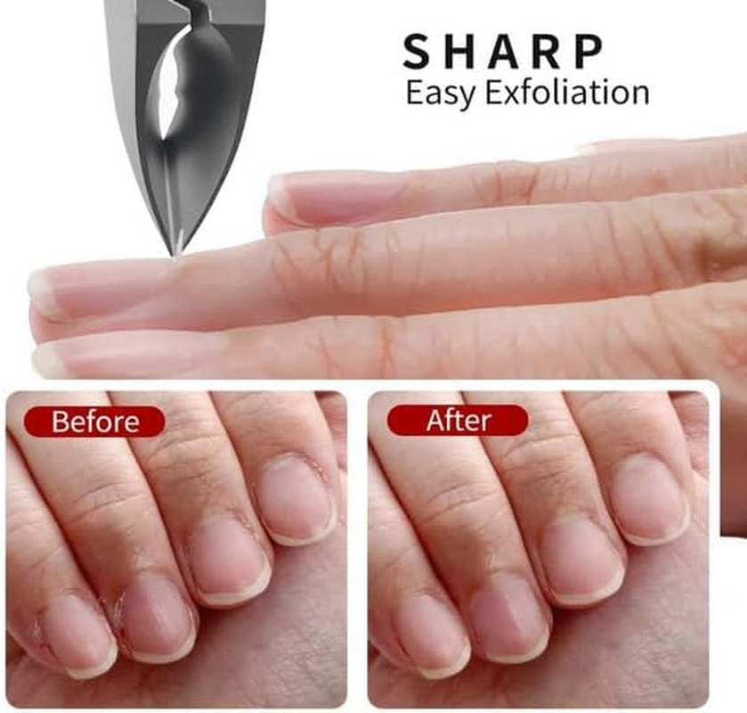 Cuticle Cutter, Non-Slip Cuticle Nippers Made of Stainless Steel, Nail Clippers, Head Cutter, Nail Scissors image number 6