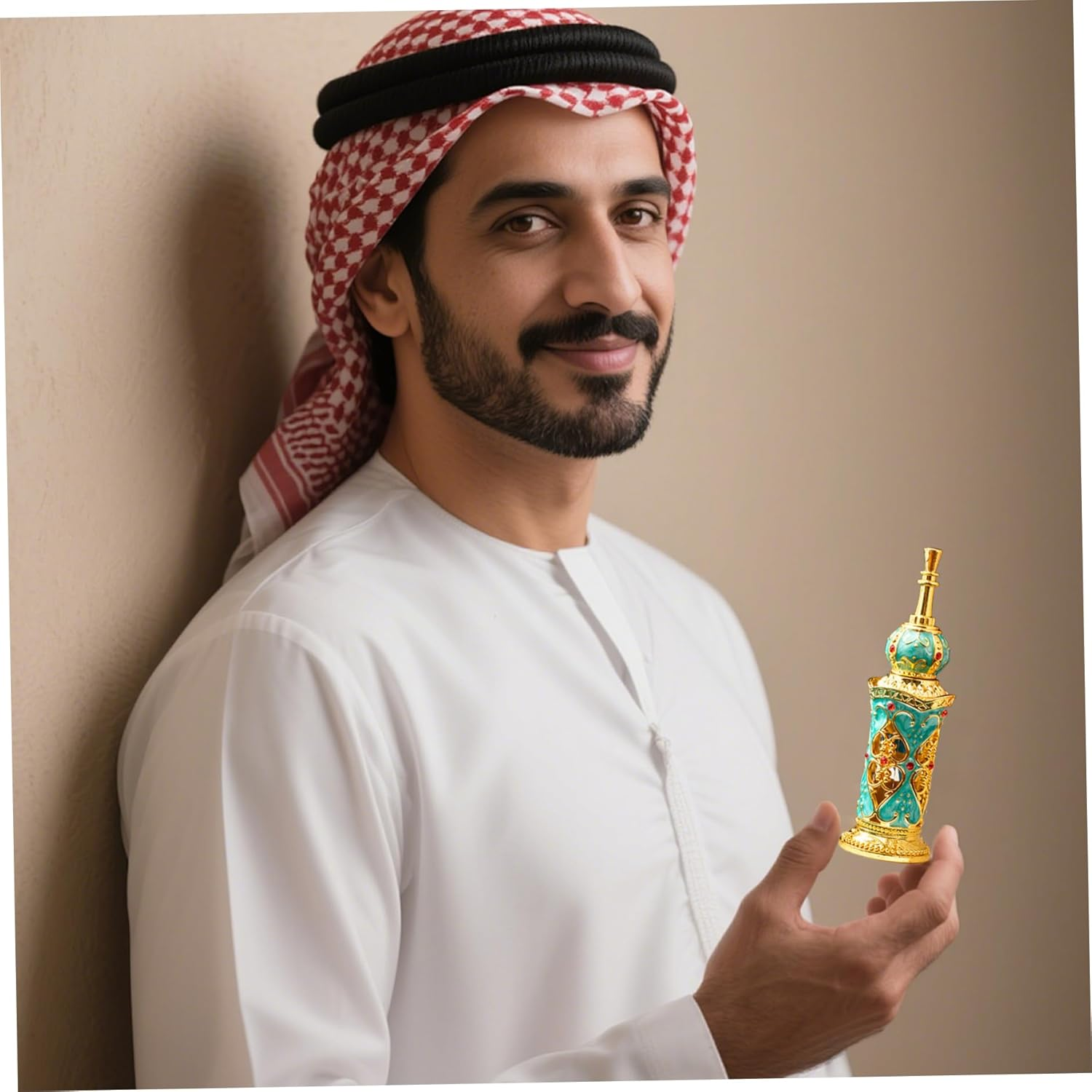 Arabic Perfume Oil 15Ml Long Lasting Fragrance Dubai Perfume with Luxurious Bottle for Men Gifts, Decor image number 5