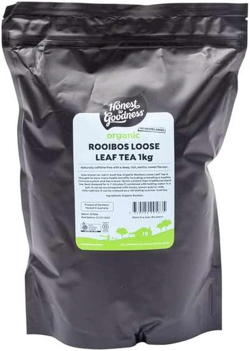 Organic Rooibos Loose Leaf Tea 1KG image number 1