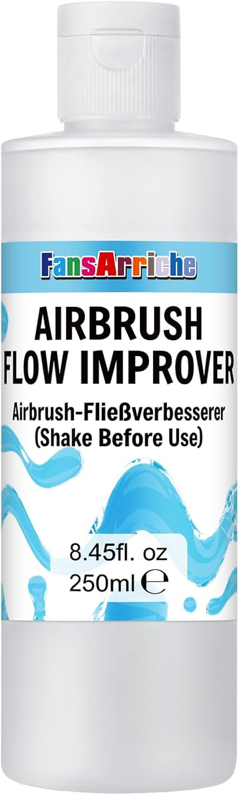 Fansarriche Airbrush Flow Improver for Acrylic Paints 250 Ml (8.45 Oz) image number 2