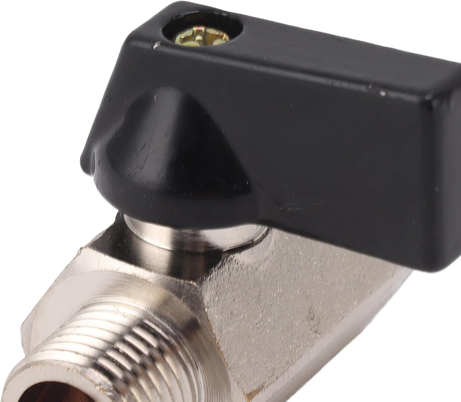 Brass Thicken Gas Ball Valve High Pressure Male Female Thread Tap Water Household Safety (1/4) image number 2