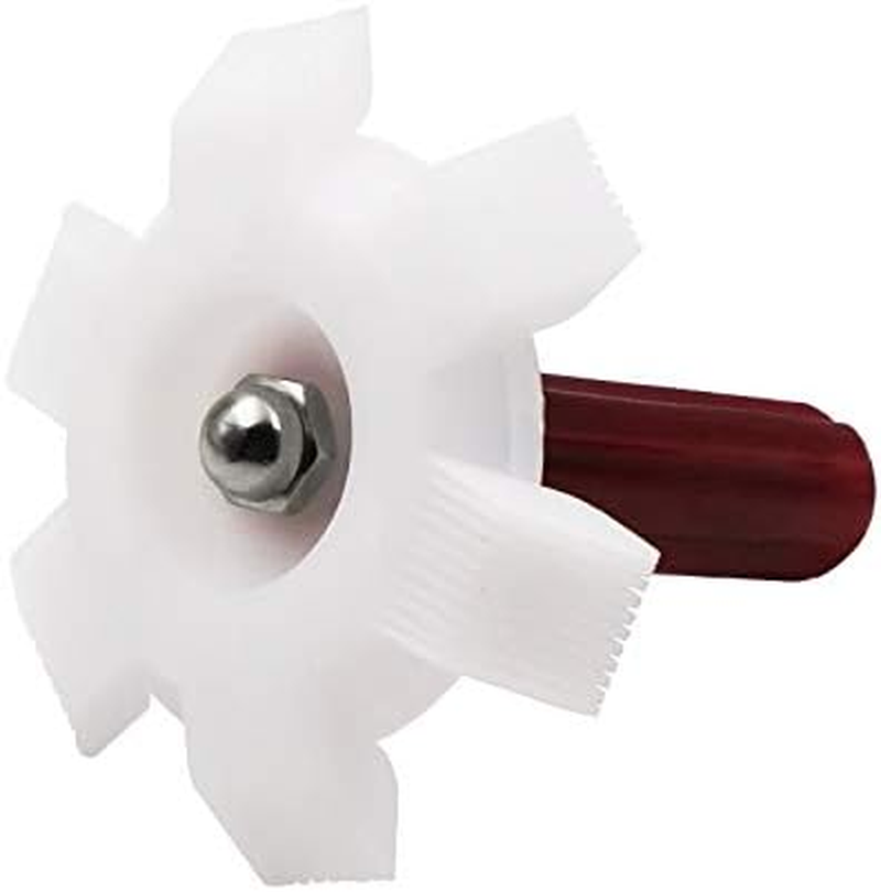 Air Conditioner Fin Comb Radiator Condenser AC Fin Straightener Cleaner Repair Tool Air Conditioning Brush Accessory for Cleaning Car Automotive Refrigeration Radiator Evaporator (White, One Size)