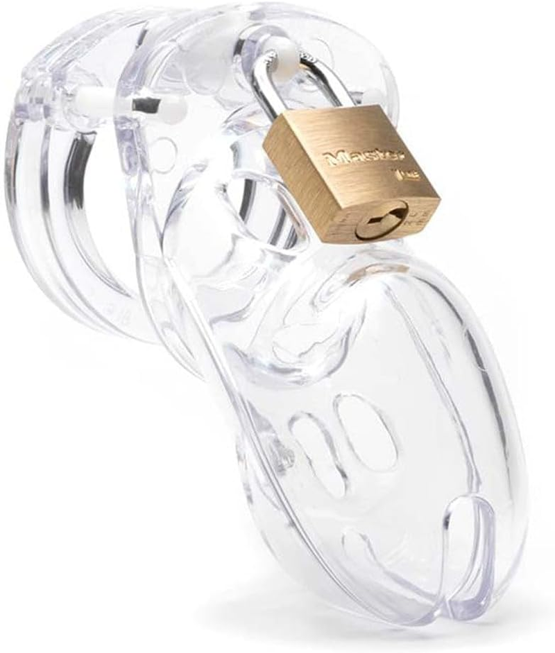 CB-X CB-3000 Chastity Cock Cage Kit, 37 Mm Size, Clear image number 5