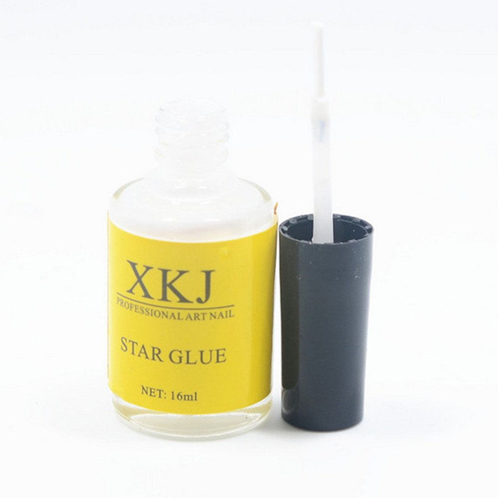 Warm Girl Professional Star Nail Art Glue for Nail Foil Sticker Transfer DIY Tool image number 3
