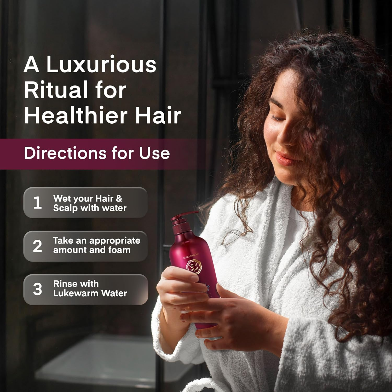 Daeng Gi Meo Ri Shampoo (500Ml) - for Oily Scalp image number 3