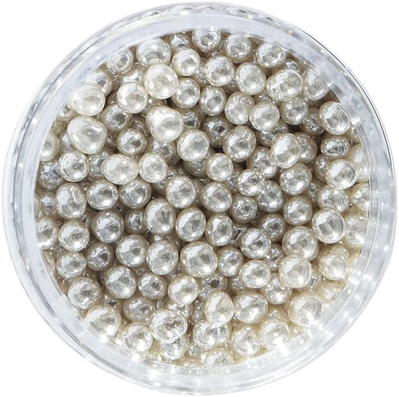 Sprinks Cachous Sprinkles 85 G, 4 Mm Size, Silver image number 5