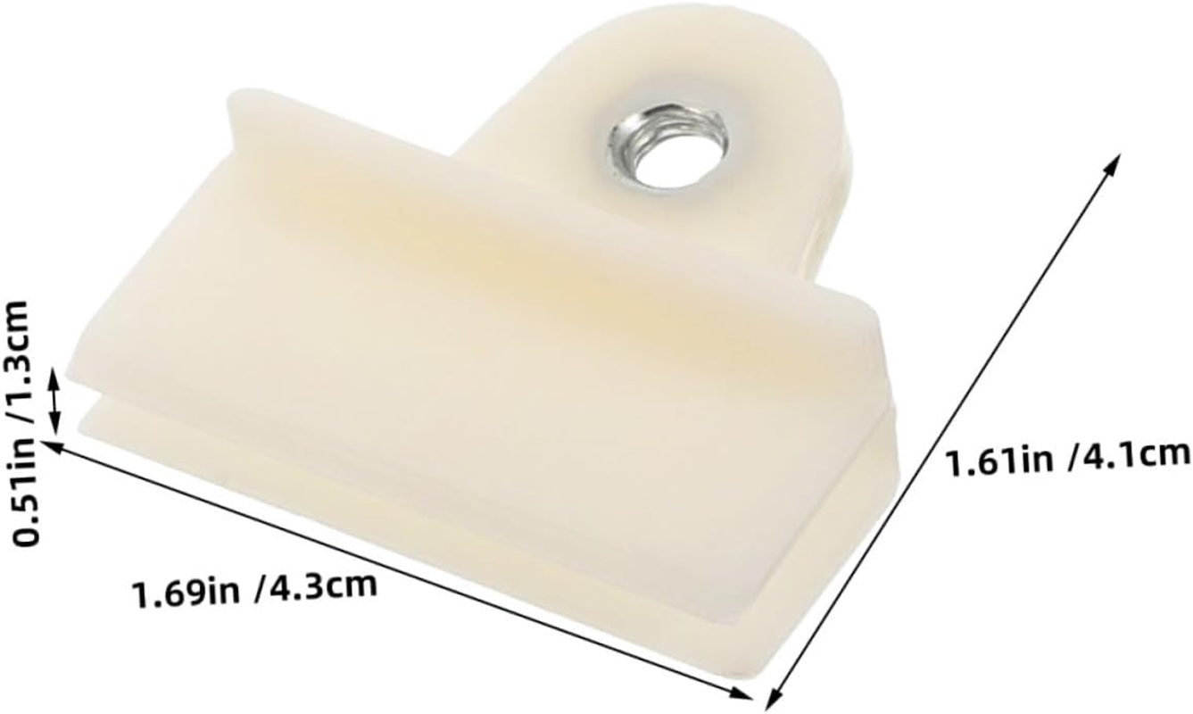 BATHVEVE 4Pcs Plastic Glass Fixed Clip for Car Window Regulator Holder Sash Stable Glass Door Clamp Replacement for Vehicle Panels Quick Installation for Trucks And image number 3