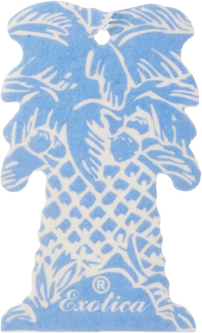 Exotica 76PT24C1FSP Fresh Spring Scent Plam Tree Air Freshener Strips