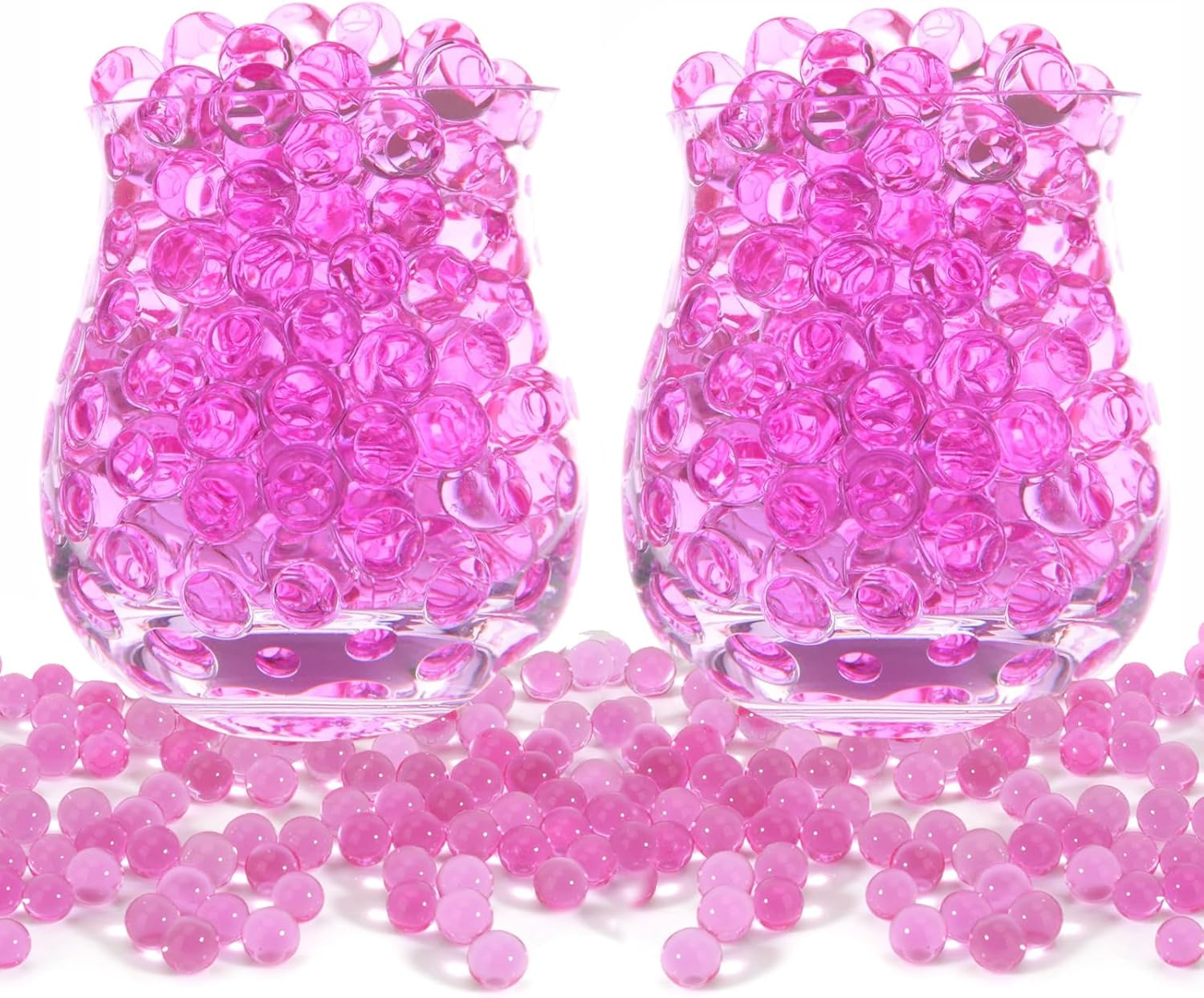 60,000 Pcs Water Gel Beads Non Toxic,Growing Balls for Vases,Kit for Filler, Plant, Wedding and Home Decoration image number 6